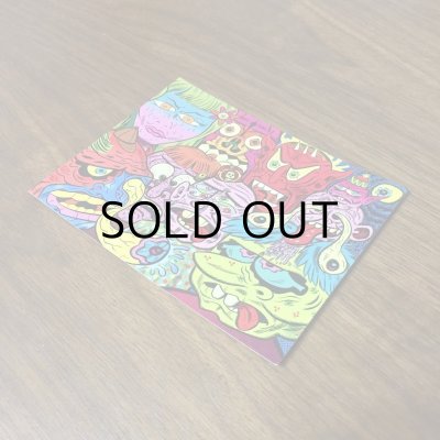 画像7: ESAYDE MINI POSTER & STICKER & POST CARD SET "SNAKE BOARDER"