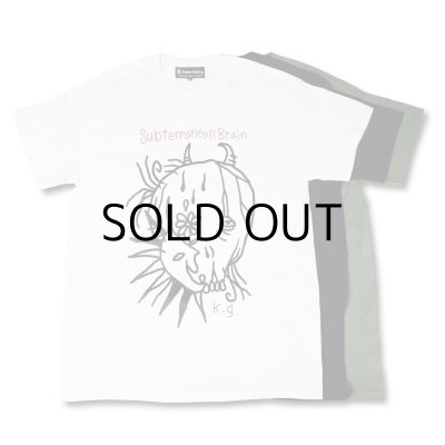 画像1: IZUMONSTER T-SHIRT "SUBTERRANEAN BRAIN" ※SALE