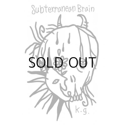 画像5: IZUMONSTER T-SHIRT "SUBTERRANEAN BRAIN" ※SALE