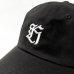 画像2: KONER GALLERY 6 PANEL CAP #2(Black) (2)