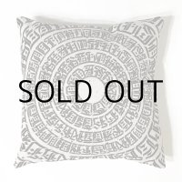 SANROKU CUSHION "SANROKU MANDALA"(white)