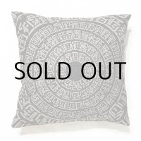 SANROKU CUSHION "SANROKU MANDALA"(black)