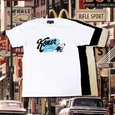 画像1: LAiNNY T-SHIRT "KONER GALLERY"