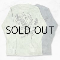 IZUMONSTER L/S T-SHIRT "KG" (TIE DYE)