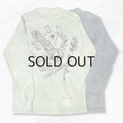 画像1: IZUMONSTER L/S T-SHIRT "KG" (TIE DYE)