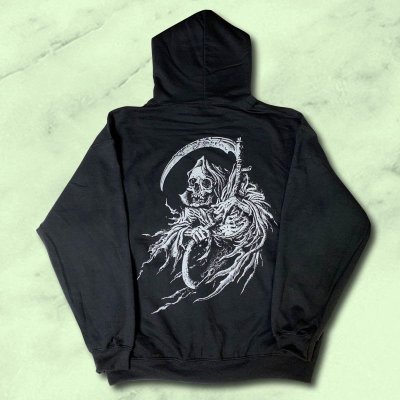 画像1: GxBxT HOODIE "GRIM REAPER" Designed by Lango Oliveira