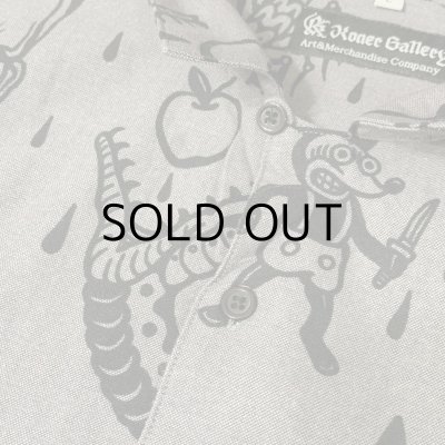 画像8: ILLSYNAPSE L/S PATTERN SHIRT(Brown)