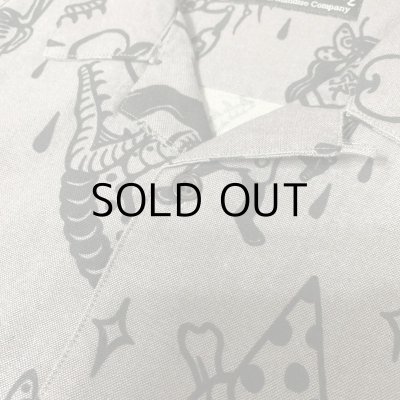 画像9: ILLSYNAPSE L/S PATTERN SHIRT(Brown)