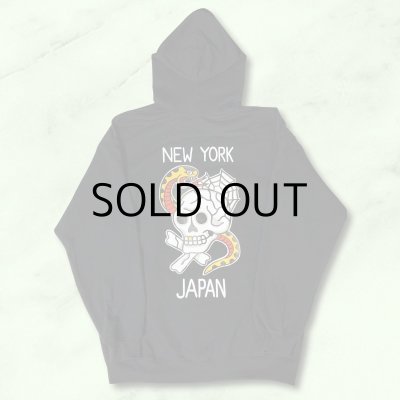 画像2: GxBxT ZIP UP HOODIE "NYC/JAPAN" Designed by KIKU