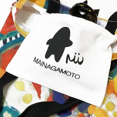 画像2: MAI NAGAMOTO ZIP TOTE BAG