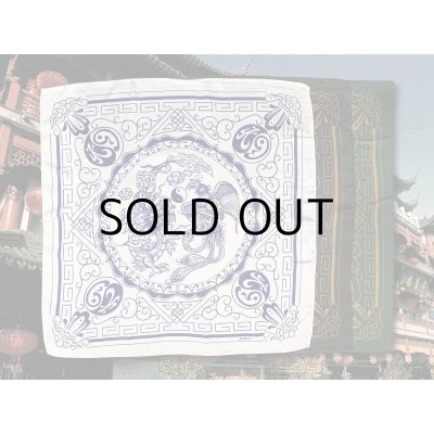 画像1: LAiNNY BANDANA SCARF "YING-YANG"