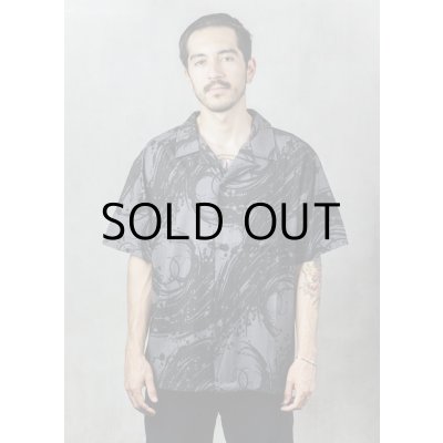 画像7: HIRO "BLACK FLAME" PATTERN SHIRT