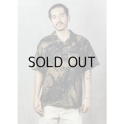 画像6: HIRO "BLACK FLAME" PATTERN SHIRT