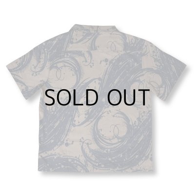 画像5: HIRO "BLACK FLAME" PATTERN SHIRT