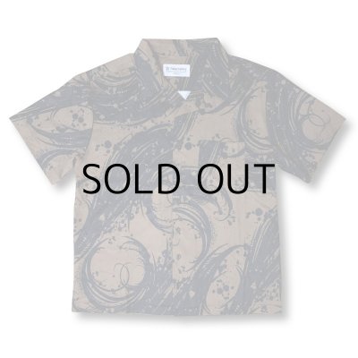 画像3: HIRO "BLACK FLAME" PATTERN SHIRT