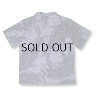 画像4: HIRO "BLACK FLAME" PATTERN SHIRT