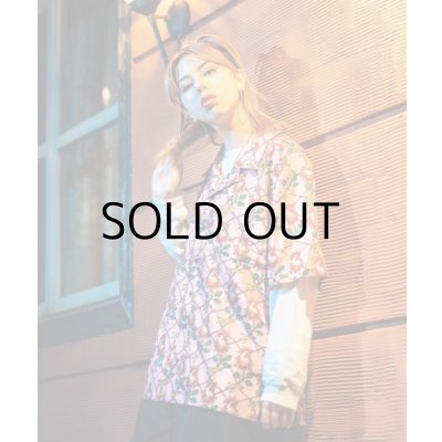 画像8: ILLSYNAPSE PATTERN SHIRT "ROSE OF CHICKEN"