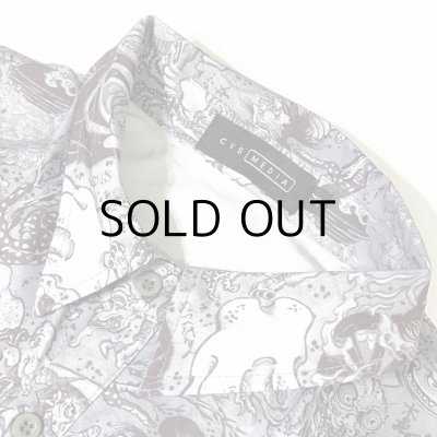 画像3: DM710×GANJI "YOUKAI MOYOU" L/S PATTERN SHIRT