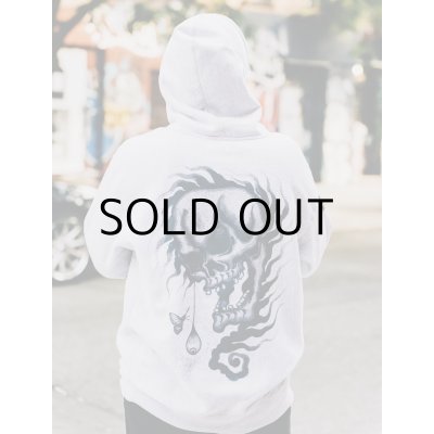 画像10: GxBxT&HORIZAKURA PREMIUM HEAVY WEIGHT HOODIE "SKULL&EYE BALL"