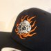 画像2: GxBxT SNAP BACK CAP "SKULL FIRE" (2)