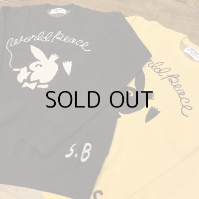 画像6: KG&WKRS KNIT SWEATER "WORLD PEACE" Designed by SCUMBOY