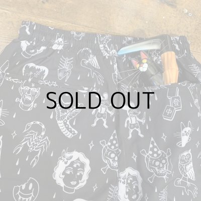 画像5: ILLSYNAPSE PATTERN SHORTS