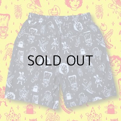 画像2: ILLSYNAPSE PATTERN SHORTS