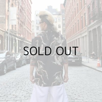 画像6: GxBxT&GANJI "X RAY SKULL" hawaiian shirt