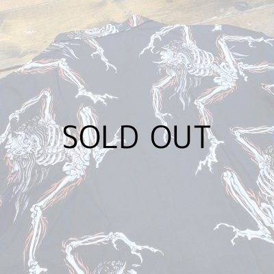 画像4: GxBxT&GANJI "X RAY SKULL" hawaiian shirt