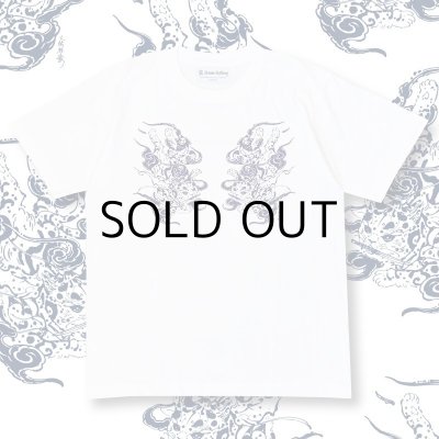 画像1: 大柴裕豪 T-SHIRT "猫又"