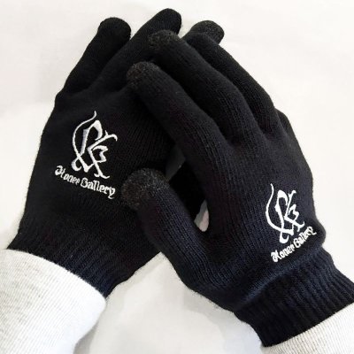 画像2: KONER GALLERY EMBROIDERY LOGO GLOVE 