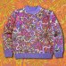 画像1: NAPOYAN "PSYCHEDELIC FLOWER" KNIT SWEATER (1)