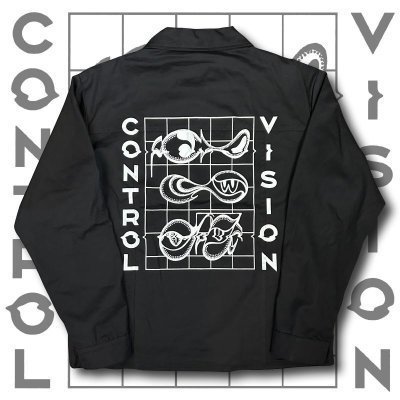 画像5: CUSTOM PRINTED ZIP JACKET "SCHISM" (Artwork by DISACOF)