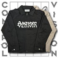 CUSTOM PRINTED ZIP JACKET "SCHISM" (Artwork by DISACOF)