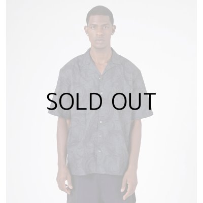 画像7: HIRO "BLACK FLAME CAMO" PATTERN SHIRT