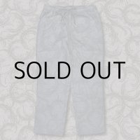 HIRO "BLACK FLAME CAMO" PATTERN PANTS