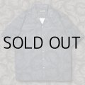 HIRO "BLACK FLAME CAMO" PATTERN SHIRT