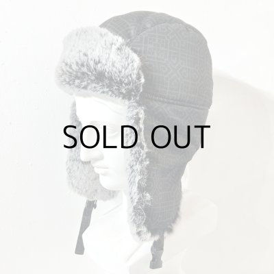 画像1: SANROKU BOMBER HAT "GEOMETRIC"