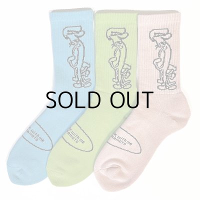 画像1: AKI YAMAMOTO × THE CHILDHOOD HOME socks "COME WALK WITH ME"