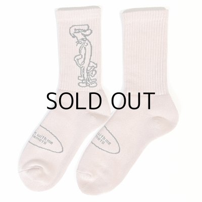 画像5: AKI YAMAMOTO × THE CHILDHOOD HOME socks "COME WALK WITH ME"