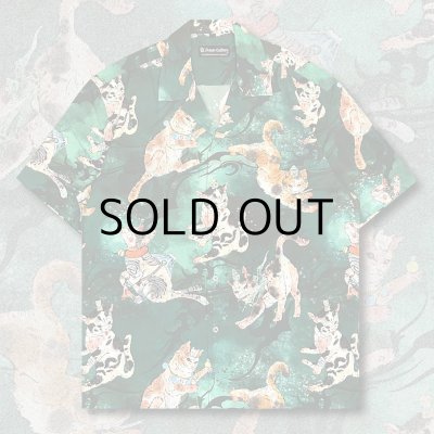 画像1: 大柴裕豪 "百猫" PATTERN SHIRT