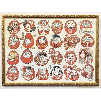 画像1: ひろし PRINTS "DARUMA #01" A3 SIZE
