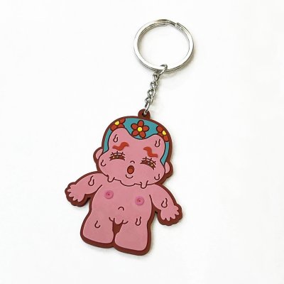 画像2: NAPOYAN "わんきゅーちゃん" KEYCHAIN