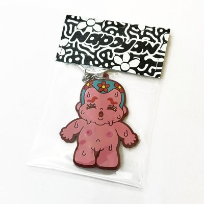 画像1: NAPOYAN "わんきゅーちゃん" KEYCHAIN