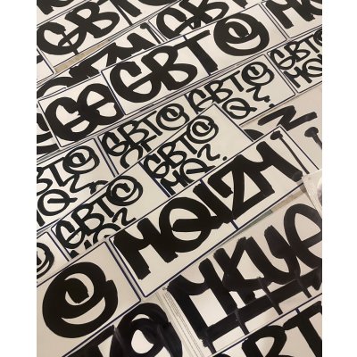 画像7: GxBxT&MQ HOODIE "GxBxT 2025" & Sticker  ※受注販売 12月中旬にお届け