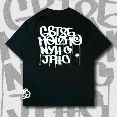 画像1: GxBxT&MQ T-SHIRT "GxBxT 2025" & Sticker  ※受注販売 12月中旬にお届け