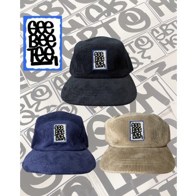 画像1: GxBxT&MQ Corduroy hat&Sticker  ※受注販売 12月中旬にお届け