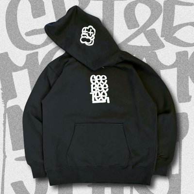 画像2: GxBxT&MQ HOODIE "GxBxT 2025" & Sticker  ※受注販売 12月中旬にお届け