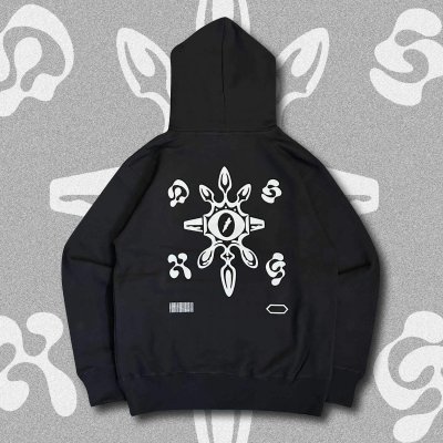 画像1: DISACOF "量子のメタファー" HOODIE