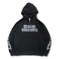 SANROKU ZIP-UP SWEAT HOODIE "KONER GALLERY"